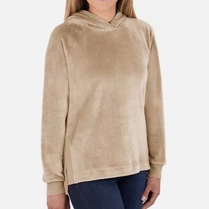 Members Mark Beige cozy Women's Hoodie